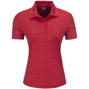 RED Ladies Sullivan Golf Shirt - Red