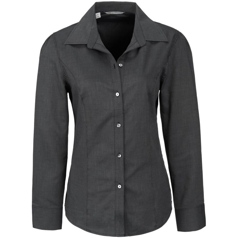 CB-5805-BL_1024X1024 BLACK Ladies Long Sleeve Epic Shirt - Black