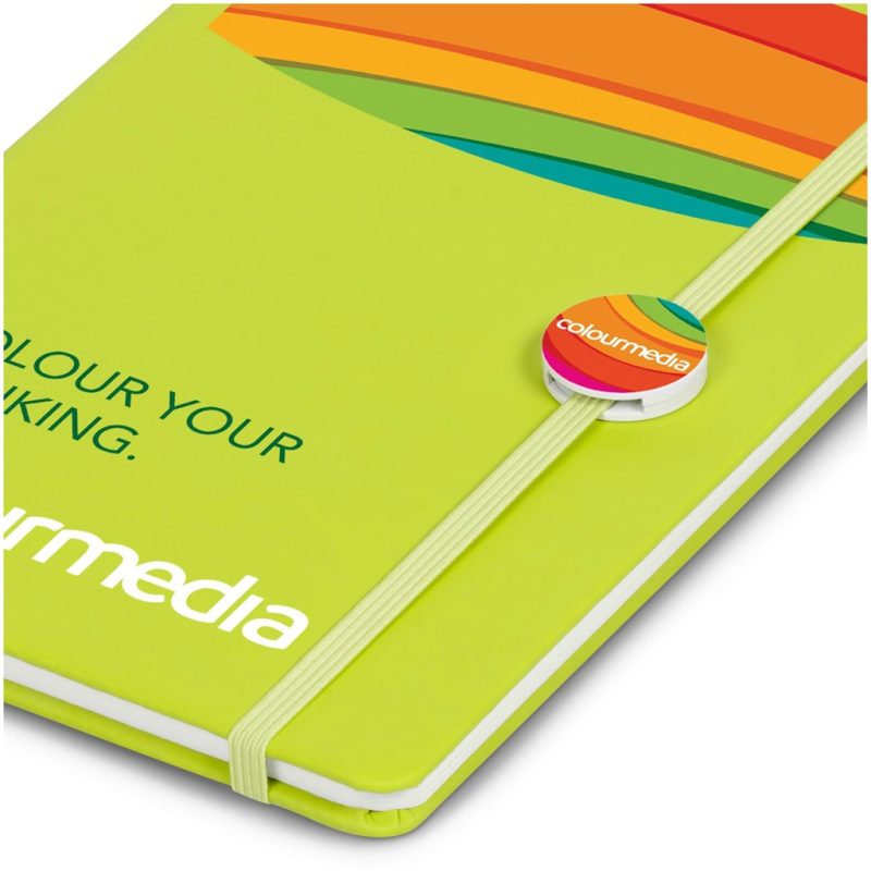 CLIP-1510-SW_1024X1024 SOLID WHITE Gravity Round Notebook Disc