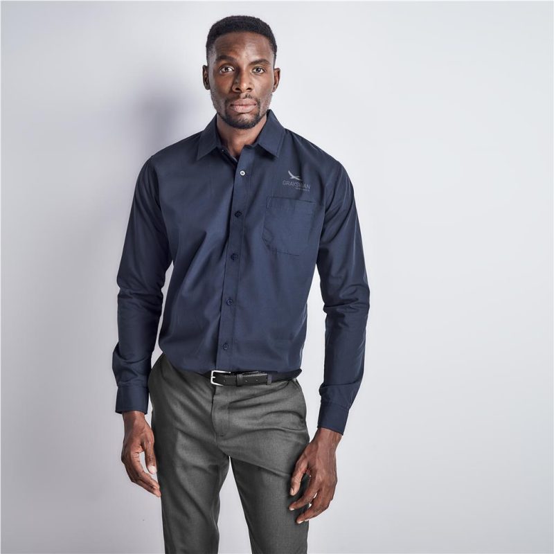 Mens Long Sleeve Kensington Shirt