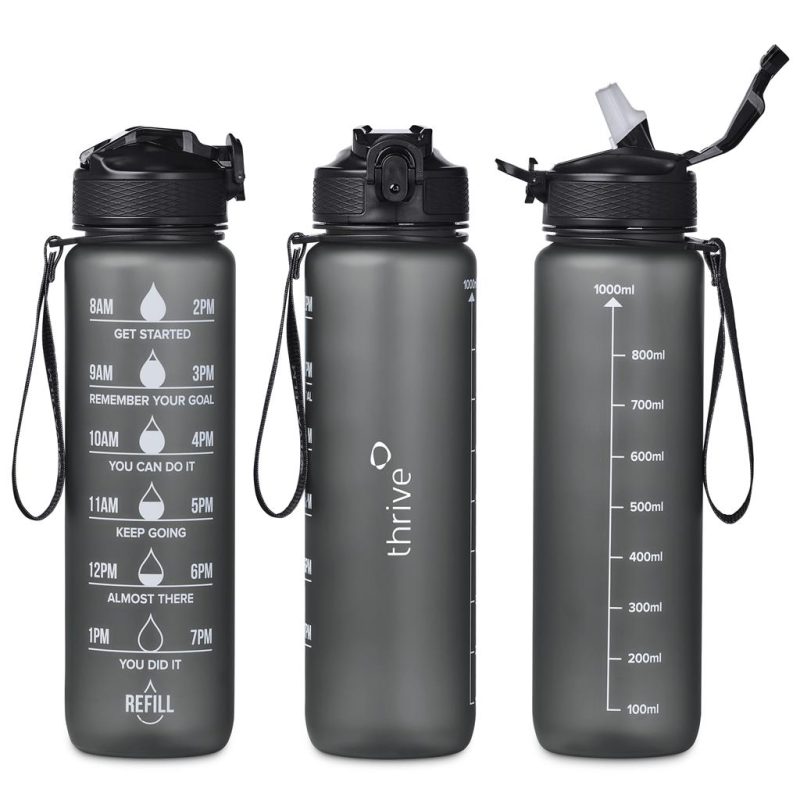 Eva & Elm Neptune Plastic Water Bottle - 1 Litre