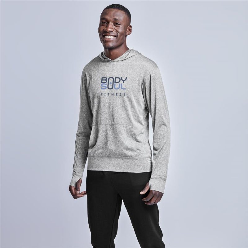 DEFAULT_1024X1024 Mens Fitness Lightweight Hooded Sweater