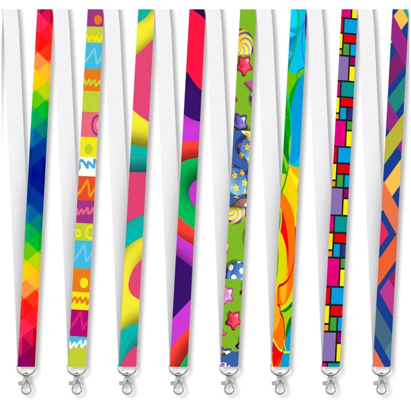 DEFAULT_1024X1024 Altitude Snap Hook Clip Single-Sided Sublimation Satin Lanyard