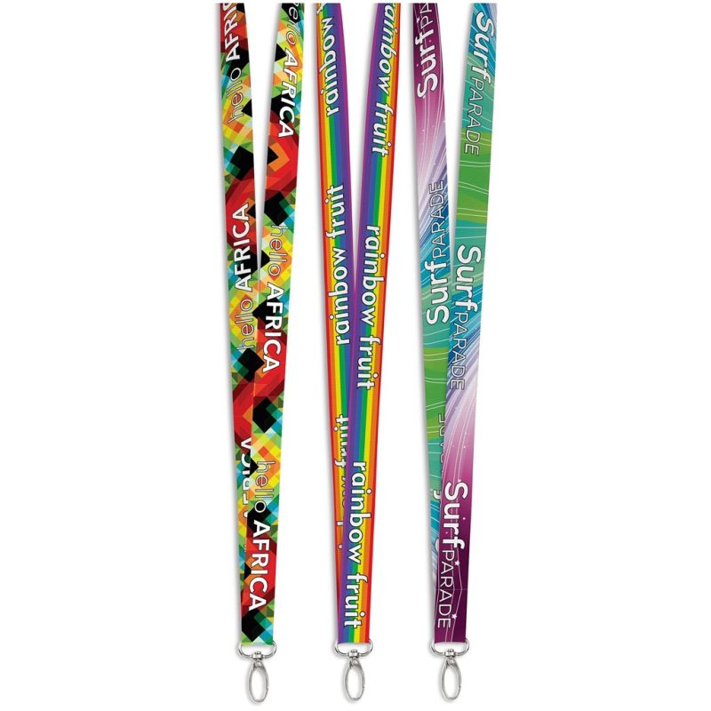 DEFAULT_1024X1024 Lobster Clip Double-Sided Sublimation Petersham Lanyard