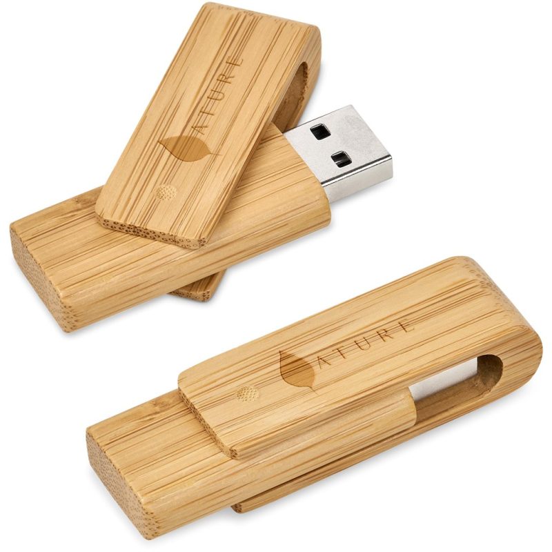 DEFAULT_1024X1024 Okiyo Bakemono Bamboo Flash Drive - 32GB