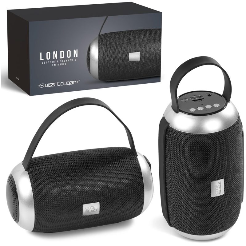 DEFAULT_1024X1024 Swiss Cougar London Bluetooth Speaker & FM Radio