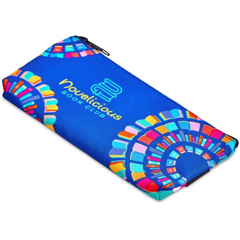 DEFAULT_1024X1024 Pre-Printed Sample Hoppla Scribbler Polyester Large Pencil Case To Fit An A5 Notebook