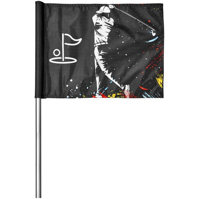 DEFAULT_1024X1024 Pre-Printed Sample Hoppla Tournament Golf Flag