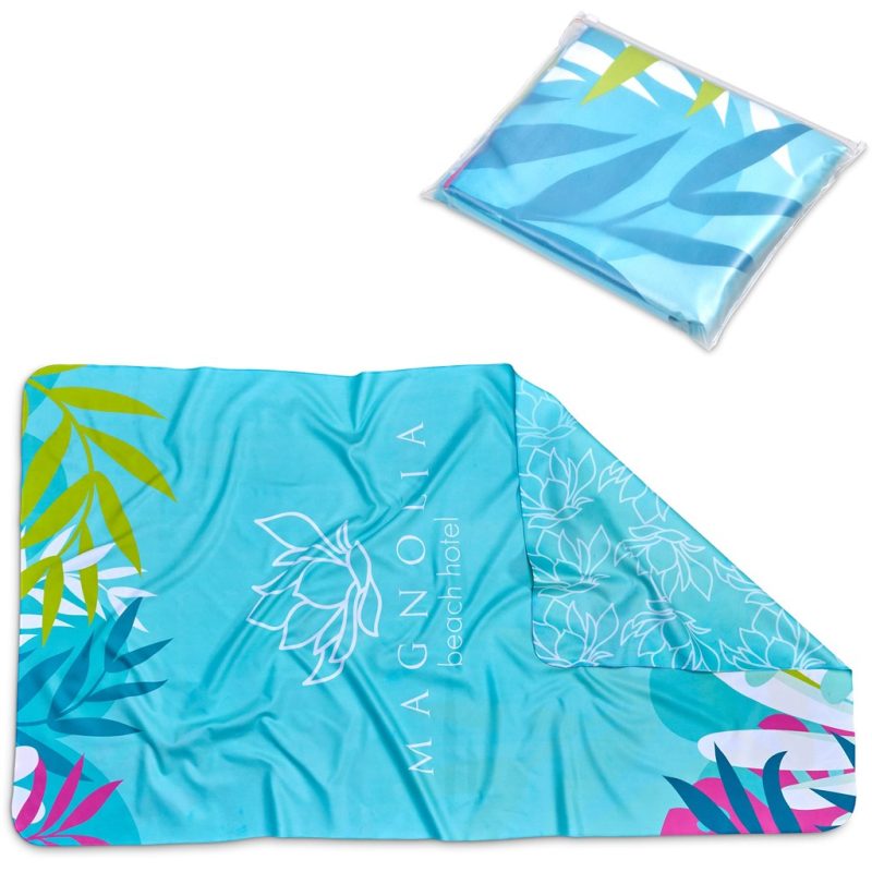 DEFAULT_1024X1024 Pre-Production Sample Hoppla Hula Beach Towel - Dual Sided Branding