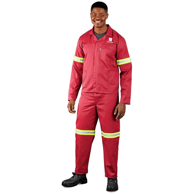 DEFAULT_1024X1024 Trade Polycotton Conti Suit - Reflective Arms & Legs - Yellow Tape