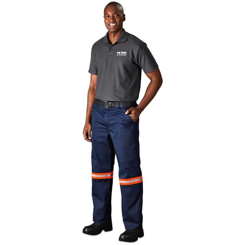 DEFAULT_1024X1024 Site Premium Polycotton Pants - Reflective Legs - Orange Tape