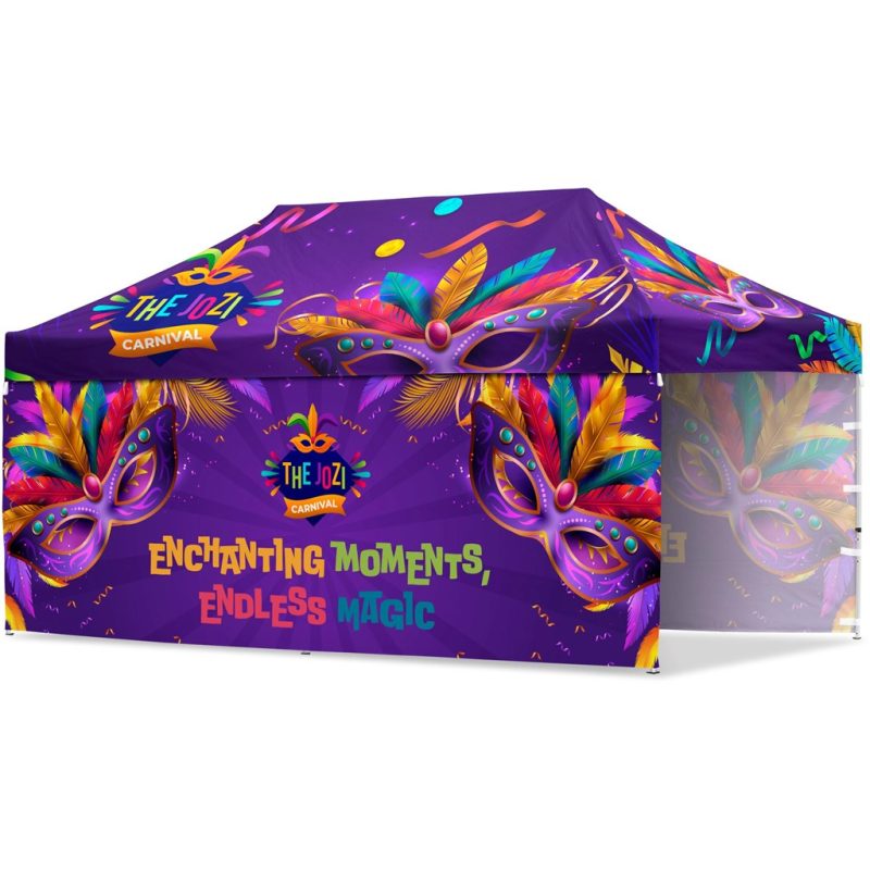 DEFAULT_1024X1024 Coated Steel Sublimated Gazebo 6m x 3m - 2 Long Full-Wall Skins