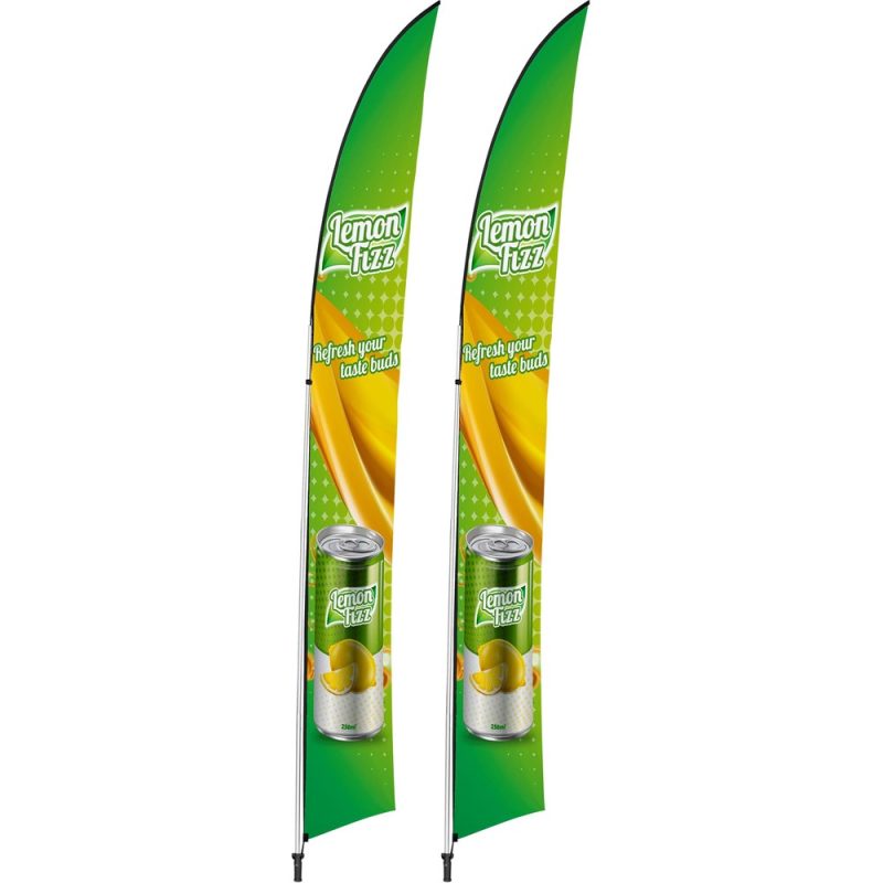 DEFAULT_1024X1024 Legend 4m Arcfin Flying Banner (Set of 2)