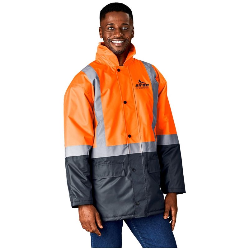DEFAULT_1024X1024 Hazard Padded Two-Tone Hi-Viz Reflective Jacket