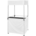 Ovation Sublimated Gazebo 1m X 1m Kiosk - 3 Half-Wall Skins
