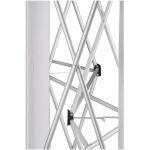 inner frame of start of folding of aluminium frame for Legend Double-Sided Straight Banner Wall