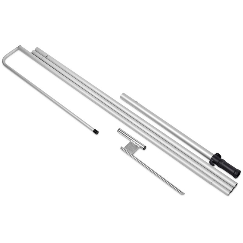 pole hardware for telescopic flag banners