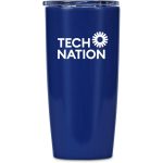 NAVY Altitude Daytona Plastic 2-in-1 Double-Wall Tumbler & Straw - 600ml