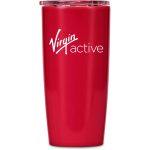 RED Altitude Daytona Plastic 2-in-1 Double-Wall Tumbler & Straw - 600ml