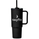 Black Altitude Texas Plastic Double-Wall Mug – 1.2 Litre