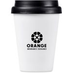 Solid White Altitude Perk Recycled Plastic Double-Wall Tumbler – 300ml