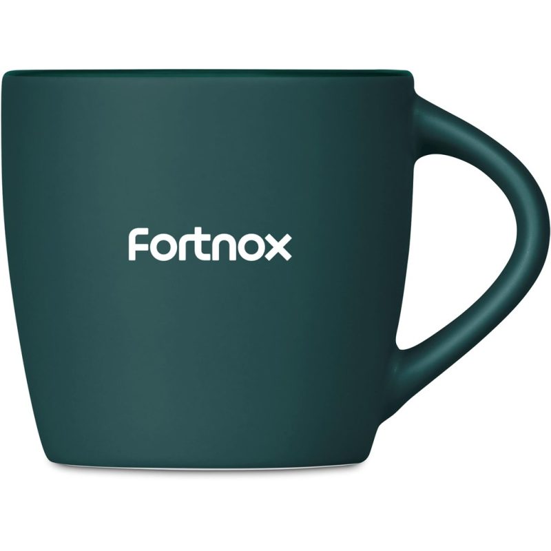 Dark Green Altitude Altra Ceramic Coffee Mug – 330ml