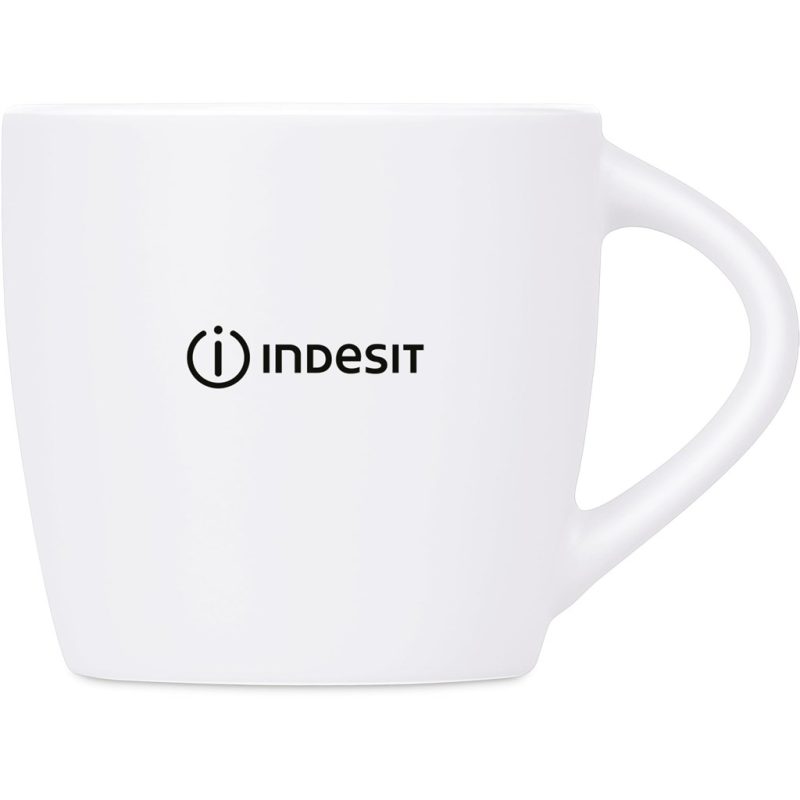 Solid White Altitude Altra Ceramic Coffee Mug – 330ml