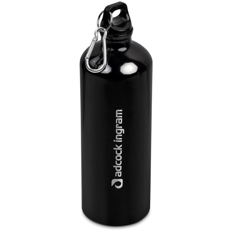 BLACK Katana Aluminium Water Bottle - 1 Litre