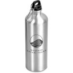 SILVER Katana Aluminium Water Bottle - 1 Litre
