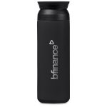 BLACK Alex Varga Atria Stainless Steel Vacuum Water Bottle - 480ml
