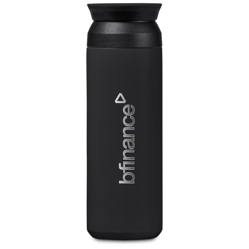 BLACK Alex Varga Atria Stainless Steel Vacuum Water Bottle - 480ml