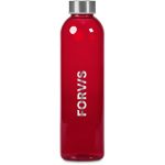 Red Kooshty Pura Plus Glass Water Bottle – 750ml
