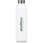 Transparent Kooshty Pura Plus Glass Water Bottle – 750ml