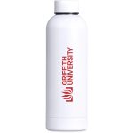 Solid White Kooshty Bermuda Recycled Stainless Steel Water Bottle – 800ml