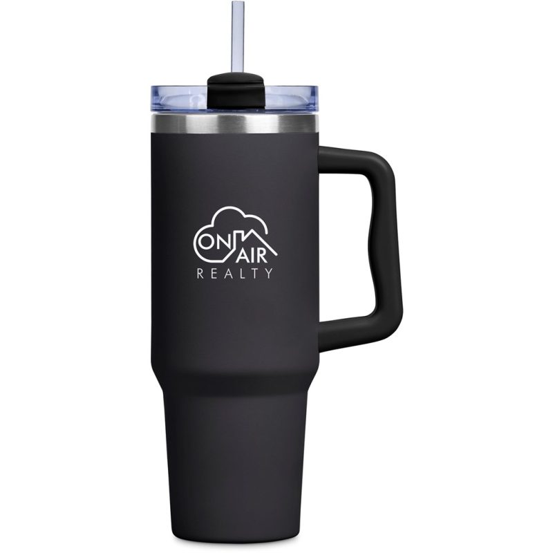 Charcoal Kooshty Big Kahuna Stainless Steel Vacuum Mug – 1.2 Litre