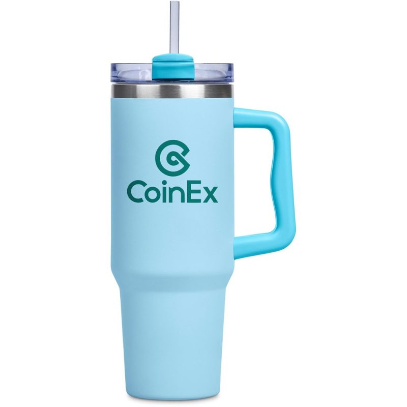 Light Turquoise Kooshty Big Kahuna Stainless Steel Vacuum Mug – 1.2 Litre