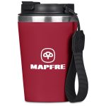 Red Kooshty Luca Stainless Steel & Plastic Double-Wall Tumbler – 350ml