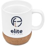 SOLID WHITE Serendipio Jenkins Sublimation Ceramic Coffee Mug - 480ml