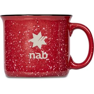RED Serendipio Marshall Ceramic Coffee Mug - 400ml - Red