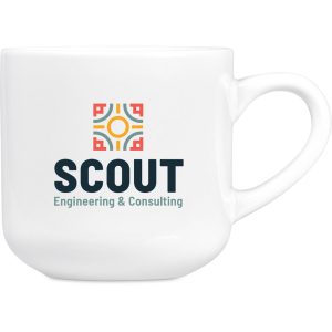 SOLID WHITE Serendipio Chafford Sublimation Ceramic Coffee Mug - 400ml