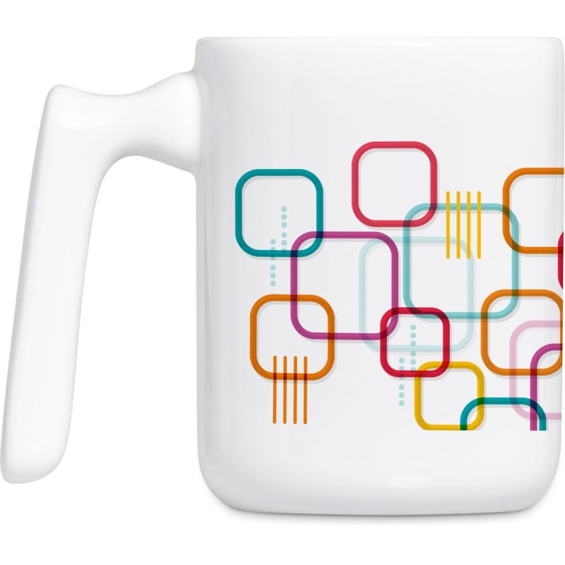 Serendipio Jenkins Sublimation Ceramic Coffee Mug - 480ml