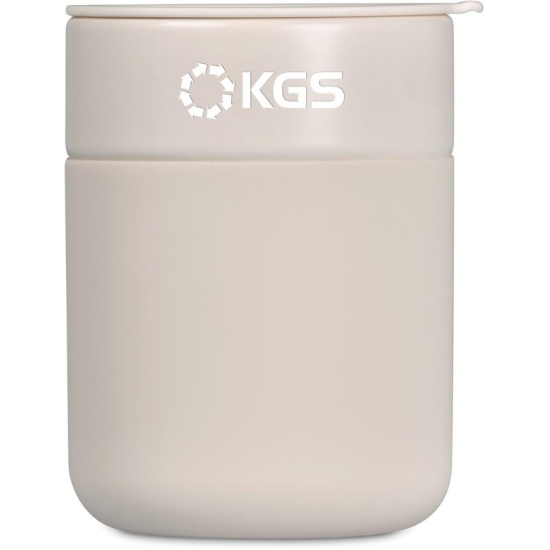 Cream Serendipio Pimlico Ceramic Coffee Tumbler – 300ml