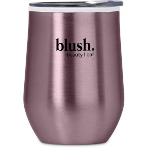 PINK Serendipio Vogue Madison Stainless Steel & Plastic Double-Wall Tumbler - 350ml