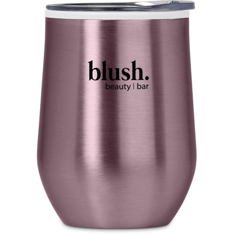 PINK Serendipio Vogue Madison Stainless Steel & Plastic Double-Wall Tumbler - 350ml