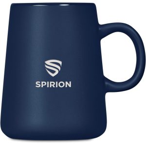 Navy Serendipio Dorset Ceramic Coffee Mug – 400ml