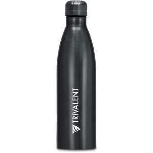 Dark Grey Serendipio Miranda Stainless Steel Water Bottle – 1 Litre