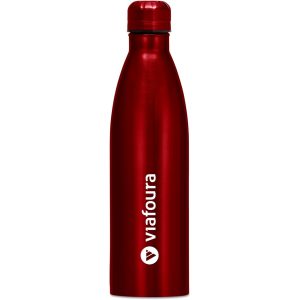 Red Serendipio Miranda Stainless Steel Water Bottle – 1 Litre