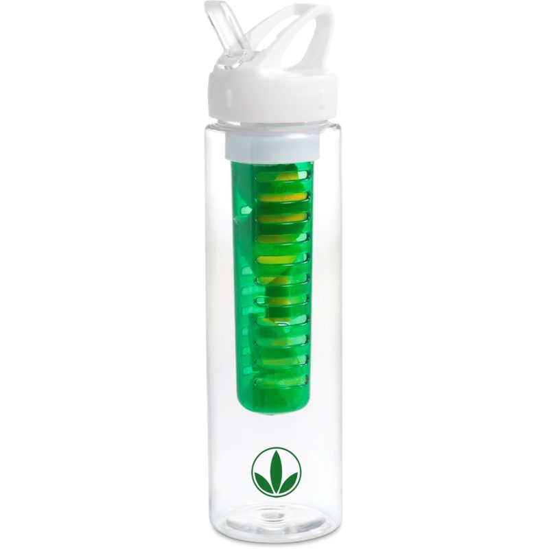DW-7017-G_1024X1024 GREEN Zest Plastic Infuser Bottle - 750ml - Green