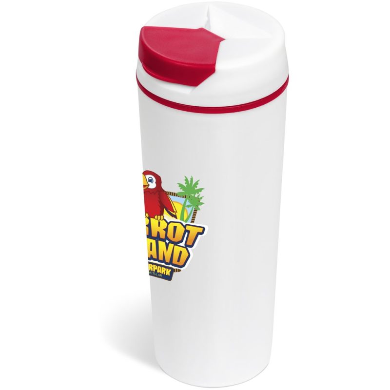 RED Altitude Laguna Plastic Double-Wall Tumbler - 460ml