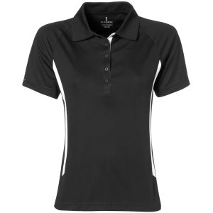 BLACK Ladies Mitica Golf Shirt - Black